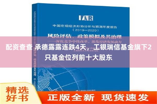 配资查查 承德露露连跌4天，工银瑞信基金旗下2只基金位列前十大股东