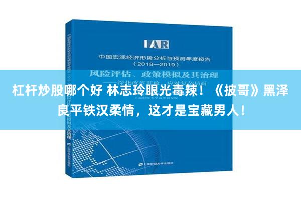 杠杆炒股哪个好 林志玲眼光毒辣！《披哥》黑泽良平铁汉柔情，这才是宝藏男人！