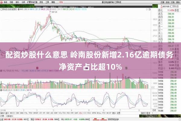 配资炒股什么意思 岭南股份新增2.16亿逾期债务 净资产占比超10%